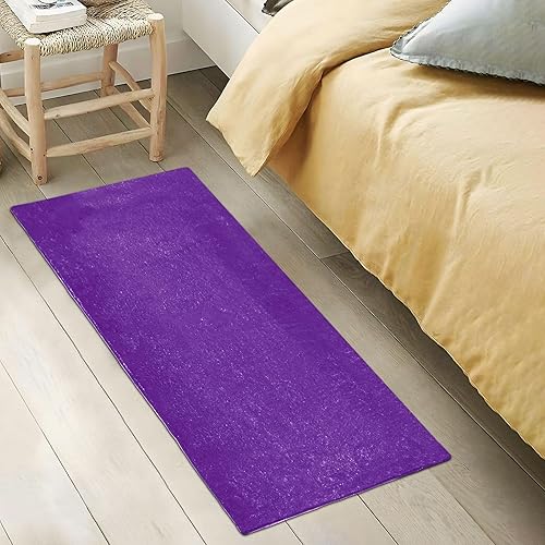 Miniatura 5 de Tapete de cocina índigo, lavable a máquina, antideslizante, tapete de baño con parte trasera de goma, 39 x 20 pulgadas