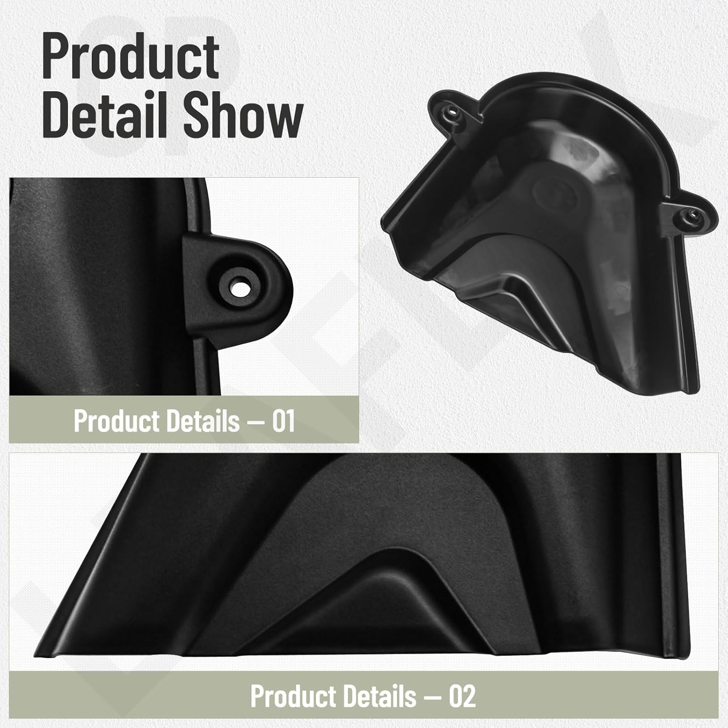 604337 604338 LH & RH Pulley Covers Compatible with Hustler Raptor and Raptor Limited Models