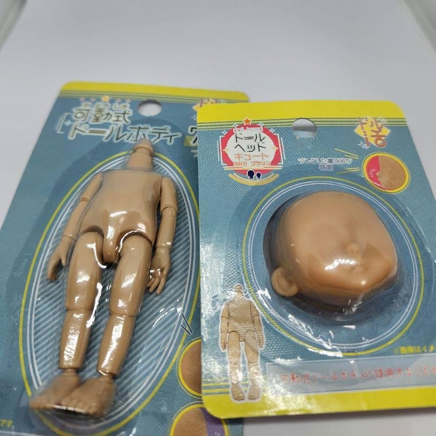 Amazon | セリアドール ブラウン 7cm ボディドール | 人形・ドール