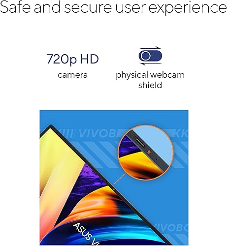 Miniatura 4 de ASUS Vivobook 16 - Laptop 16 pulgadas, WUXGA (1920 x 1200) pantalla 1610, CPU Intel Core i5-13500H, gráficos Intel UHD, 8 GB de RAM, SSD de 512 GB,