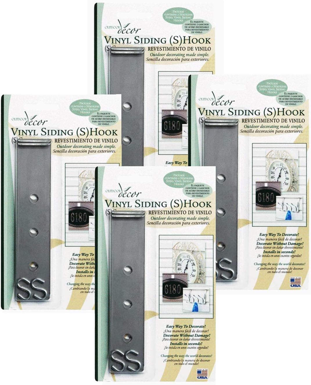 Vinyl Siding S Hook (8-Pack)