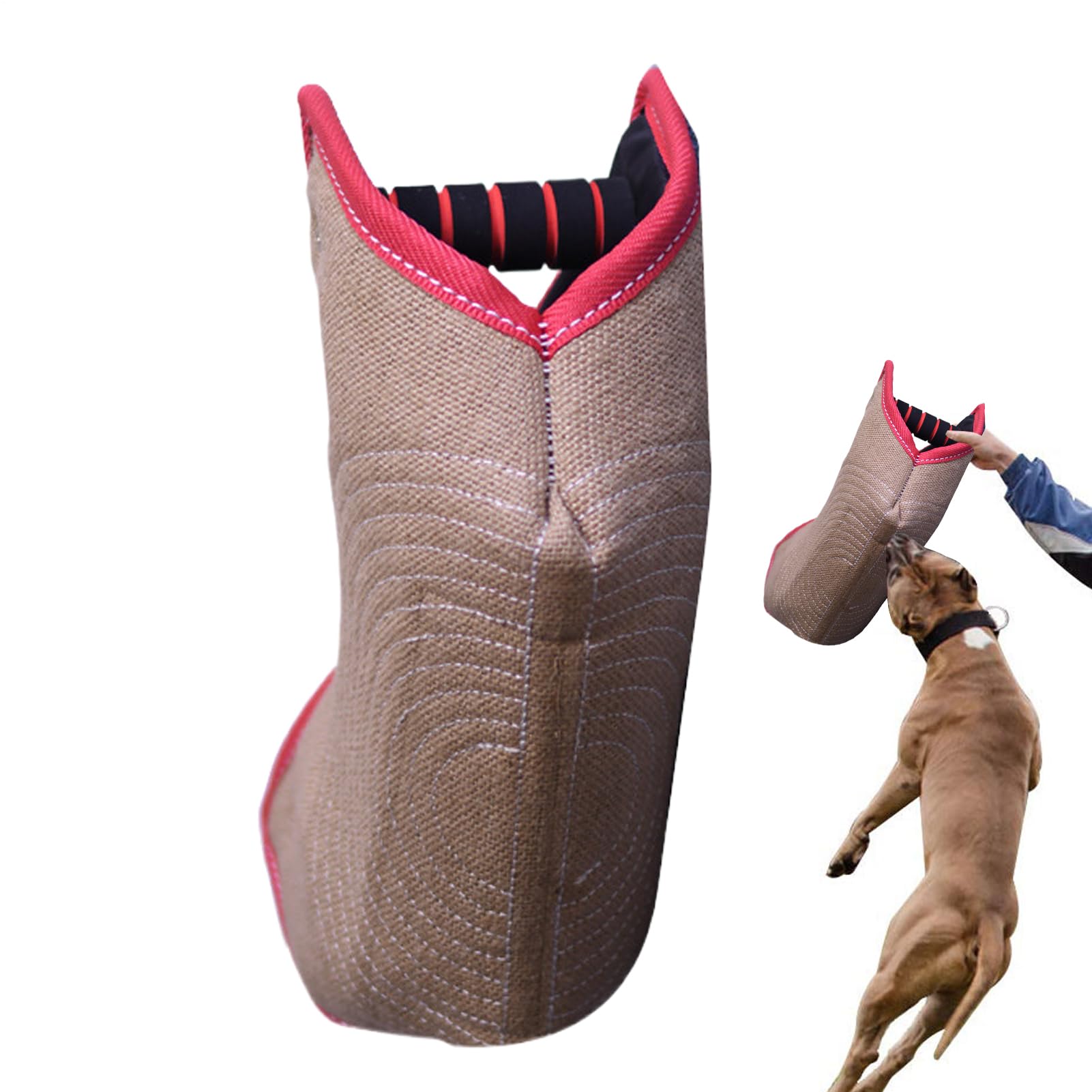 WJnflQN Dog Bite Sleeve | Professional Dogs Biting Protection Sleeve,Strong Tug Tool Foldable Puppy Workout Playing Toy for Exercise Outside Yard