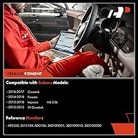 Vista 2 de A-Premium Pedal acelerador con sensor de posición compatible con Subaru Forester 2014-2018, Impreza 2012-2016, Crosstrek 2016-2017, XV Crosstrek