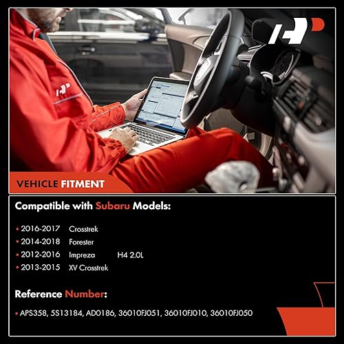 Miniatura 2 de A-Premium Pedal acelerador con sensor de posición compatible con Subaru Forester 2014-2018, Impreza 2012-2016, Crosstrek 2016-2017, XV Crosstrek