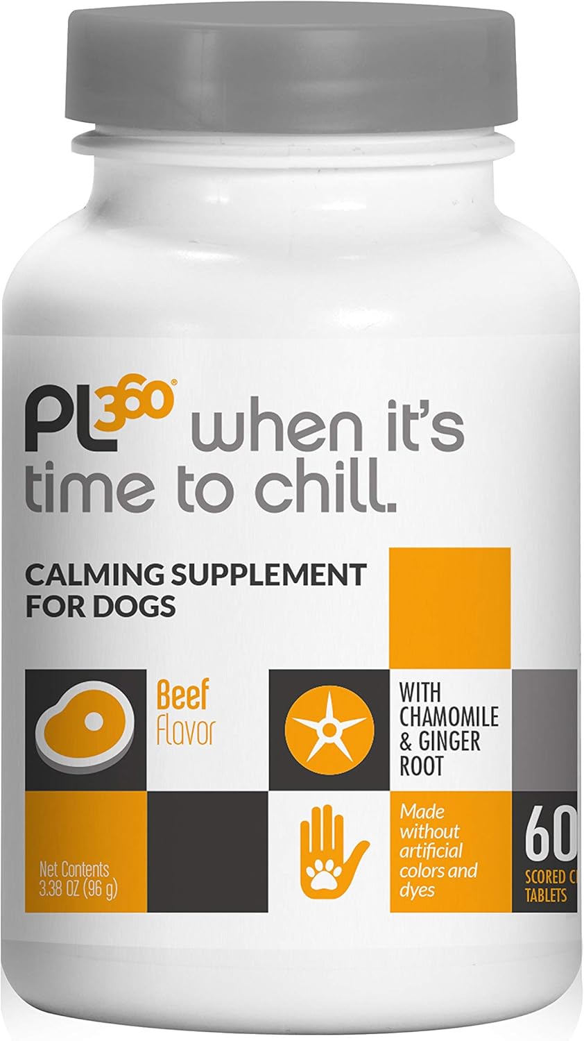 PL360 Calming Supplement for Dog Helps Promote Relaxation, Reduce Stress