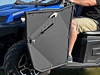 Vista 3 de SuperATV Puertas de aluminio compatibles con Polaris Ranger XP 900 2013+, ver ajuste, resistencia extra, recubiertas en polvo, resistentes a