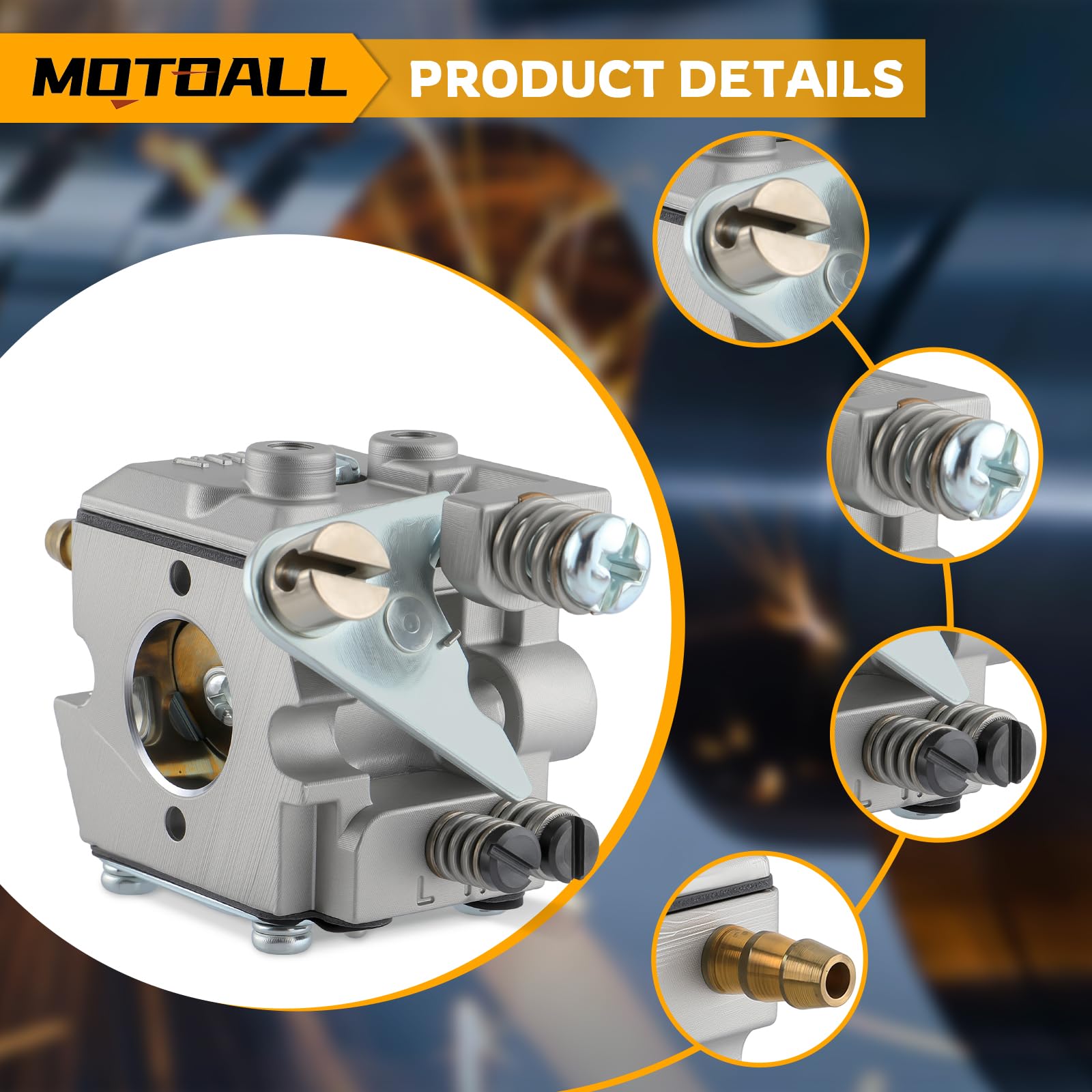 Amazon.co.jp: MOTOALL キャブレター 交換用 Walbro WA-59/WA-59-1