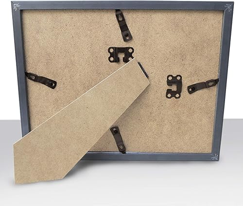 Miniatura 7 de Giftgarden Marcos de fotos de 8.5 x 11 pulgadas, certificado de diploma, premio de documento, marco de 8.5 x 11 pulgadas, marco negro, para pared