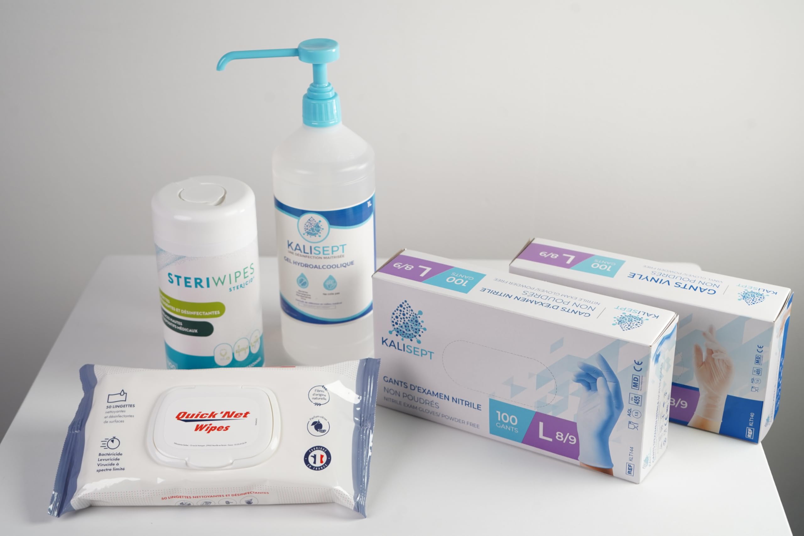Lingette Désinfectante Surfaces et Objets 6X50 Lingettes Epaisses Grand Format Résistantes