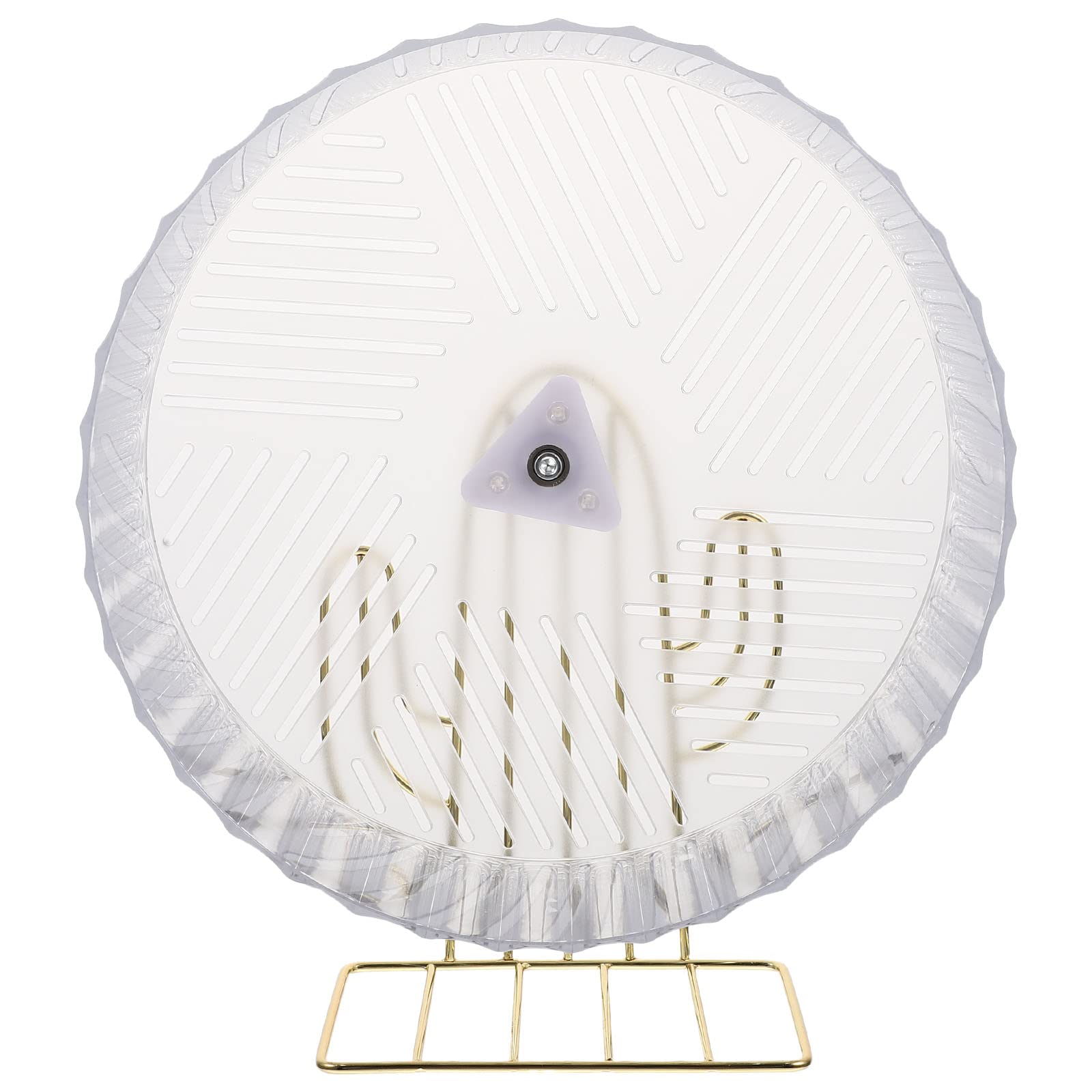 UKCOCO Roue d'exercice pour Hamster et Squirrel Base Stable Design Silencieux et Élément de Jeu pour Cage de Compagnie Couleur Aléatoire