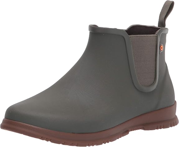 bogs women's sweetpea ankle height rubber rain boot