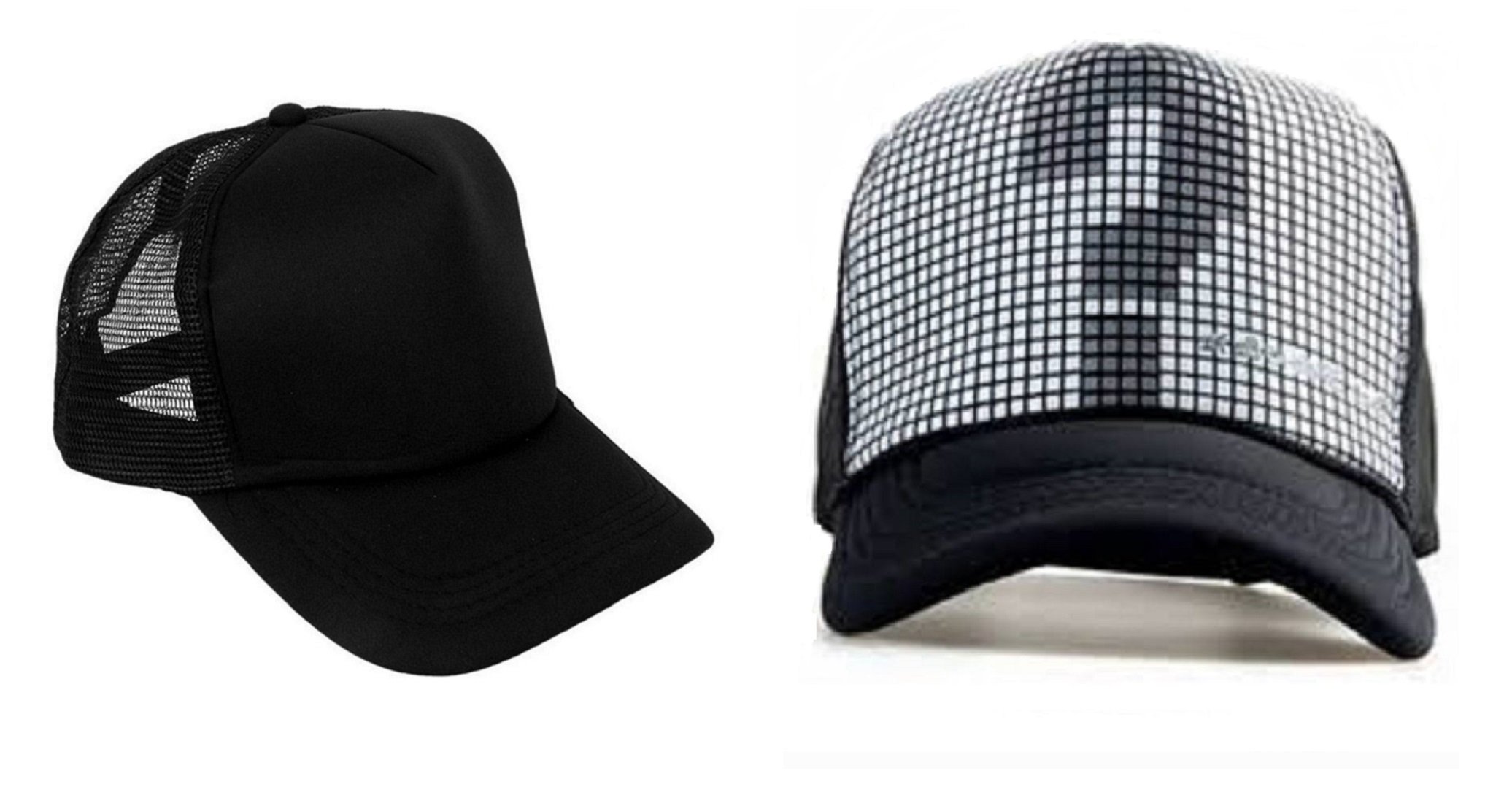 michelangelo Question Mark Half Mesh Cap and Black Half Net Combo for Boys/Girls (Pack of 2)-picture-10
