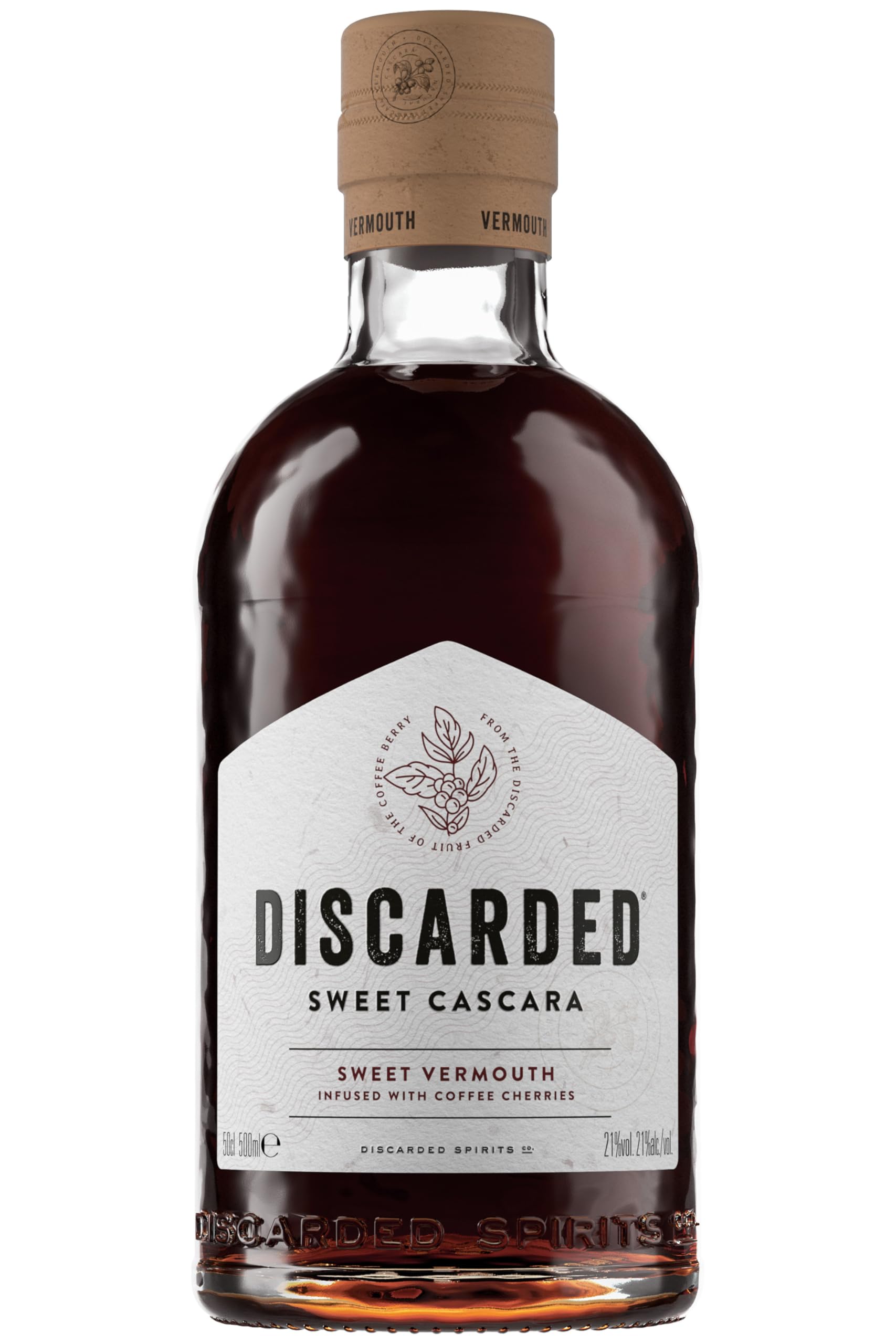 Discarded Sweet Cascara Red Vermouth I 21% vol I 50cl I Award-Winning Zero-Waste Sweet Red Vermouth