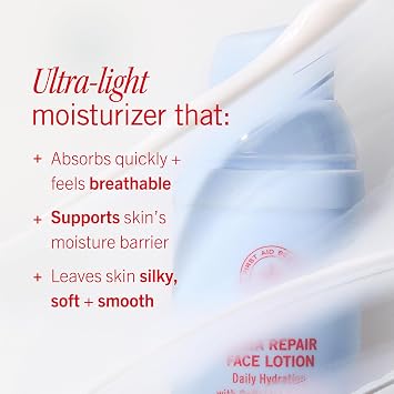 First Aid Beauty - Ultra Repair Face Moisturizer, Soothing Face Colloidal Oatmeal, Everyday Lightweight Non-Comedogenic Formula Helps Soften Skin with Ceramides and Shea Butter, 1.7 oz