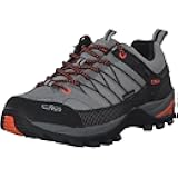 Rigel Men's Low Trekking Shoes Wp Trekking & Hiking Shoes, Cemento Nero, 7.5 Men