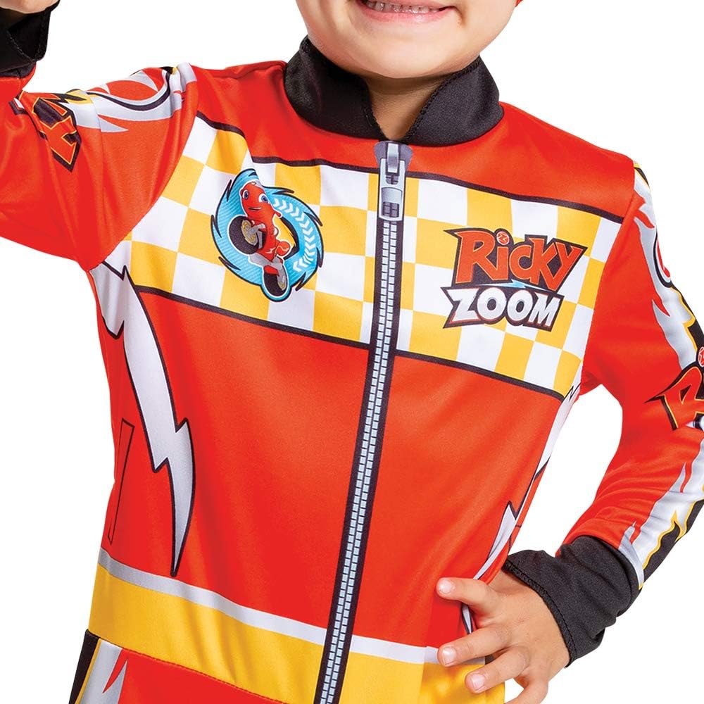 Ricky Zoom Costume for Kids, Official Ricky Zoom Jumpsuit