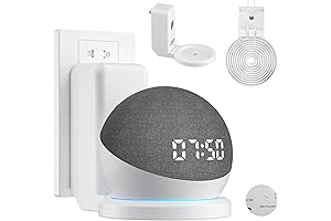 Echo Dot 4th Gen Wall Mount Holder: Space-Saving and Tidy Echo Experience