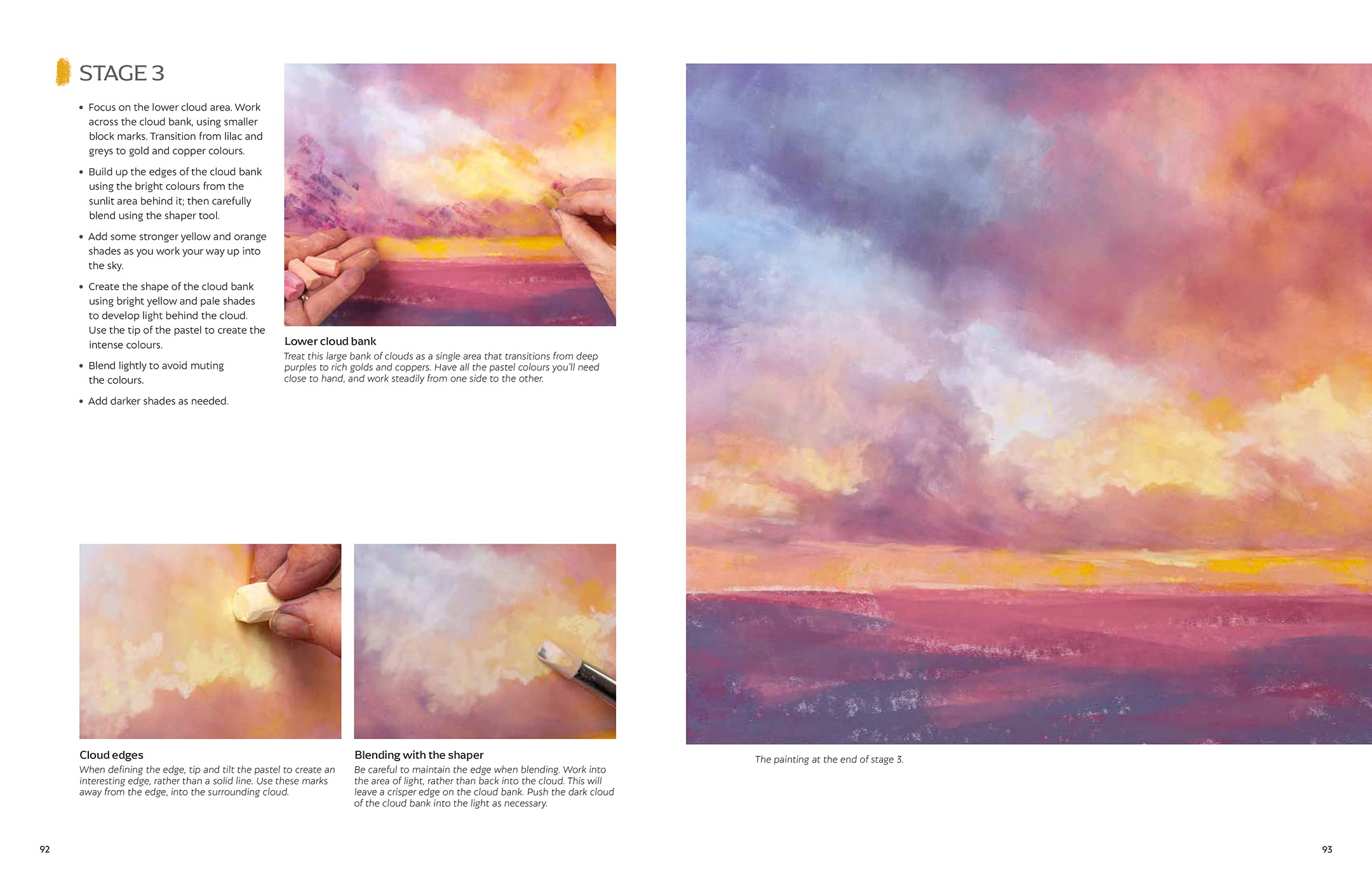 Painting Skies in Pastel: Creating Dramatic Clouds and Atmospheric Skyscapes