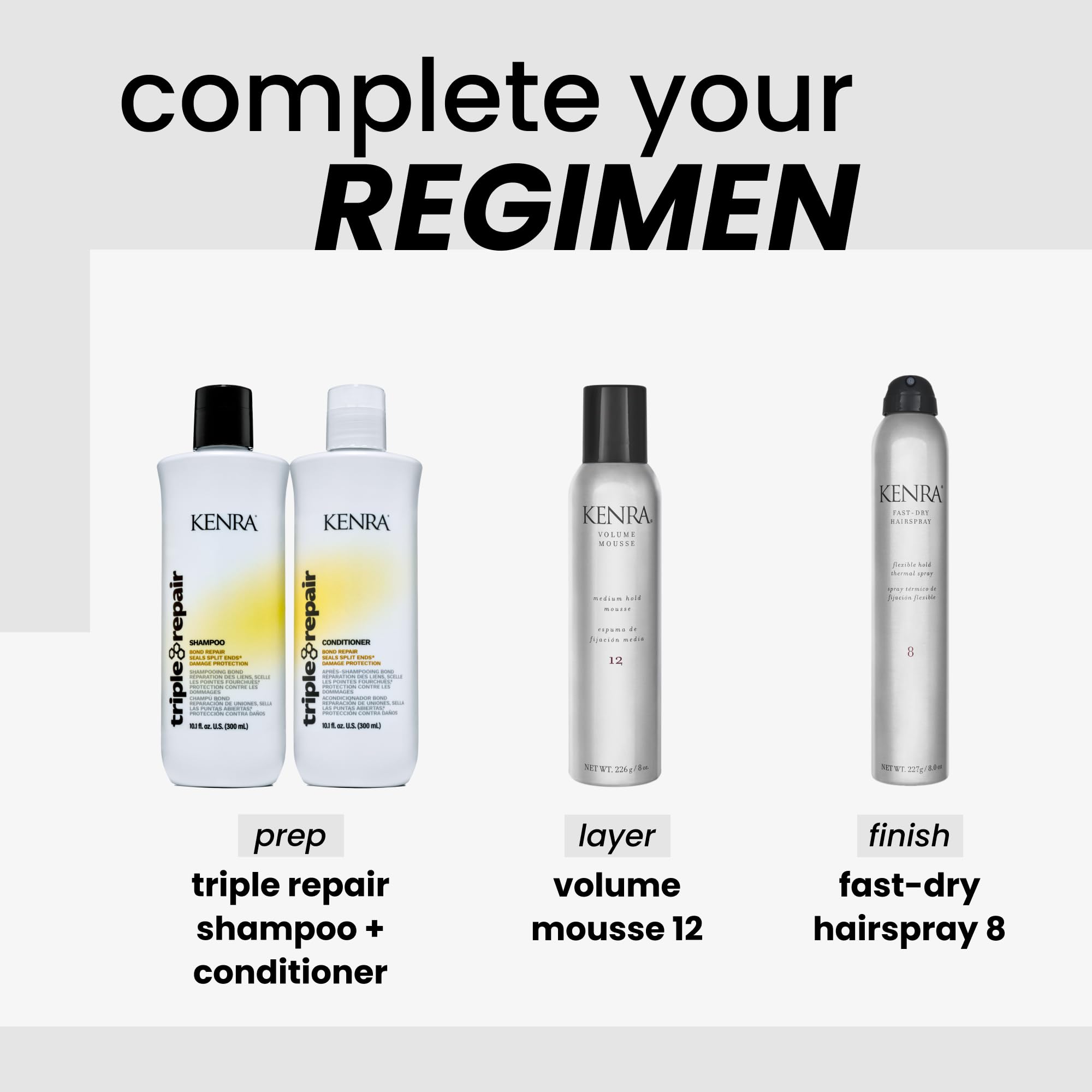 Fast Dry Hairspray 8 | Flexible Hold Thermal Spray | Multifunctional Spray, Ideal For Both Styling & Finishing | Lightweight, Instant Control | All Hair Types