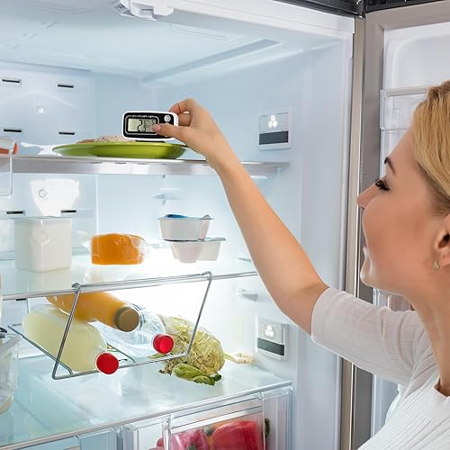 Miniatura 4 de Termómetro digital para refrigerador, termómetro para nevera, congelador