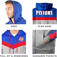 Vista 76 de Ultra Game - Chaqueta de vellón suave con capucha y cremallera completa para hombre