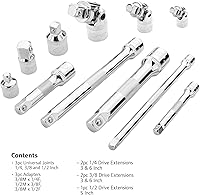 Vista 2 de Ingersoll Rand 752055X - Juego de accesorios de enchufe (11 piezas)