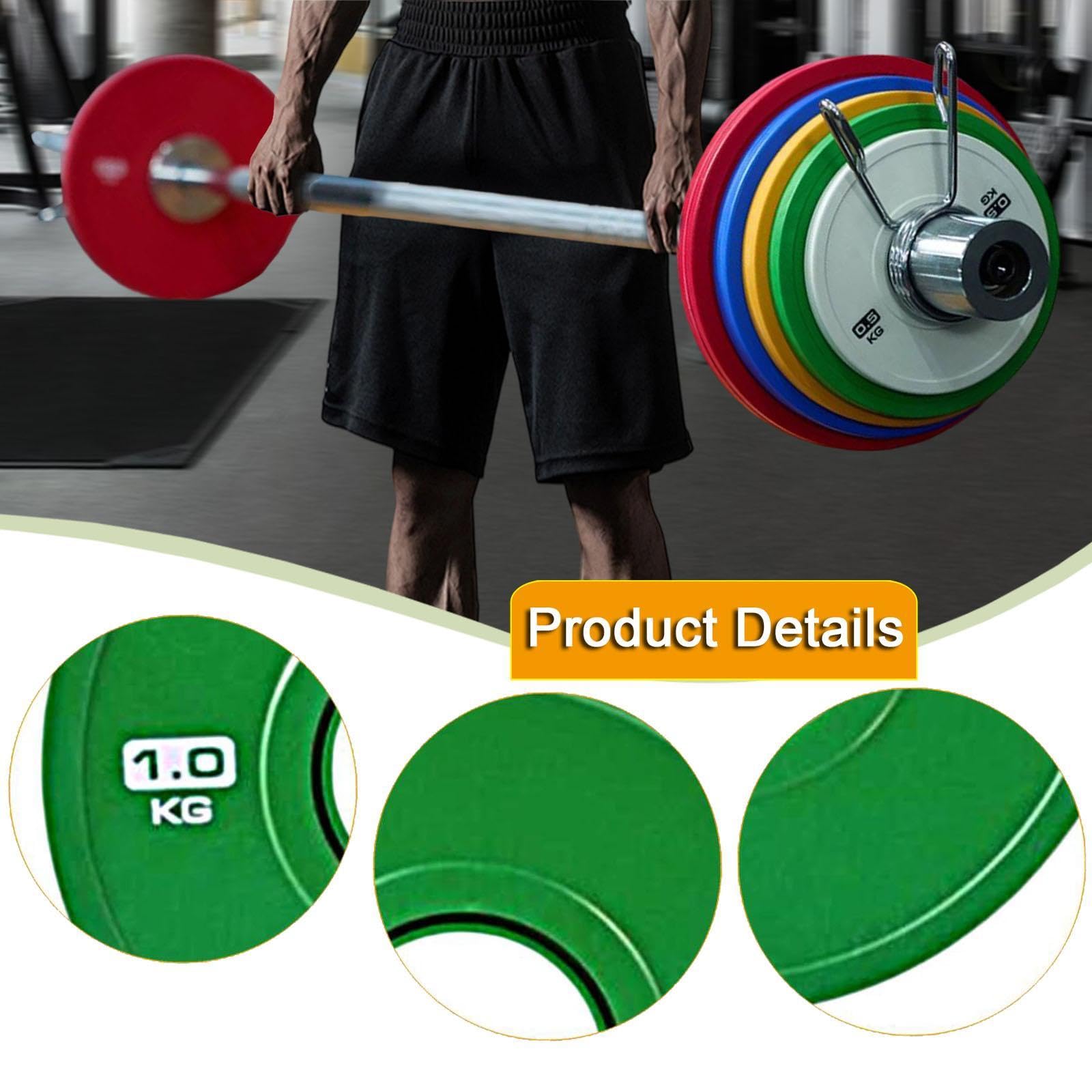 Mancuernas para Entrenamiento de Fuerza Corporal, Microplacas para Levantamiento de Pesas, Fabricadas con Materiales Adecuados para Gimnasios Doméstic