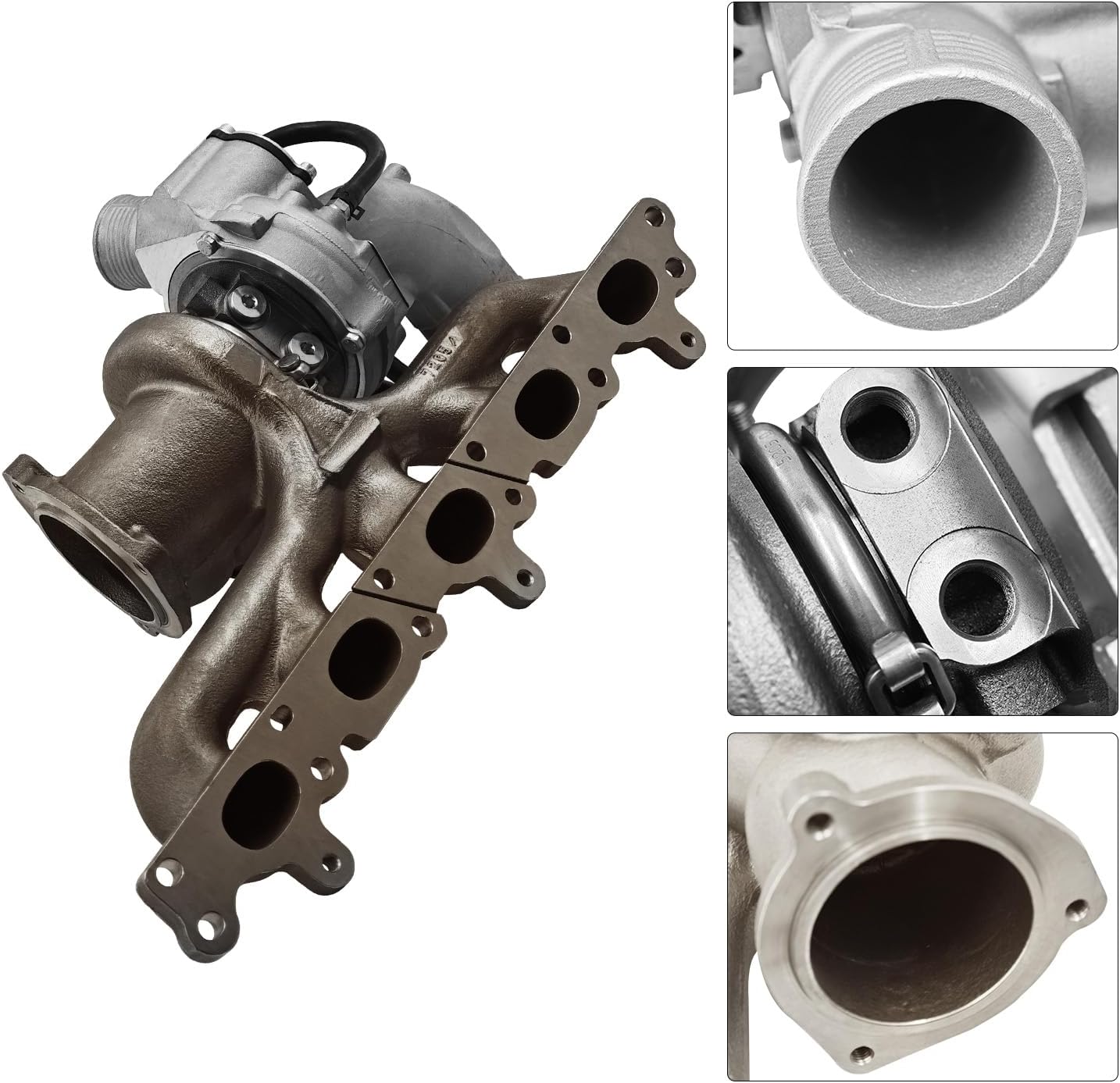 K04 Turbo Turbocharger Fits for Volvo C30 C70 S40 V50 T5 2.5L 2004-2013, Replacement 30757112 8603691 31319315 3049700033