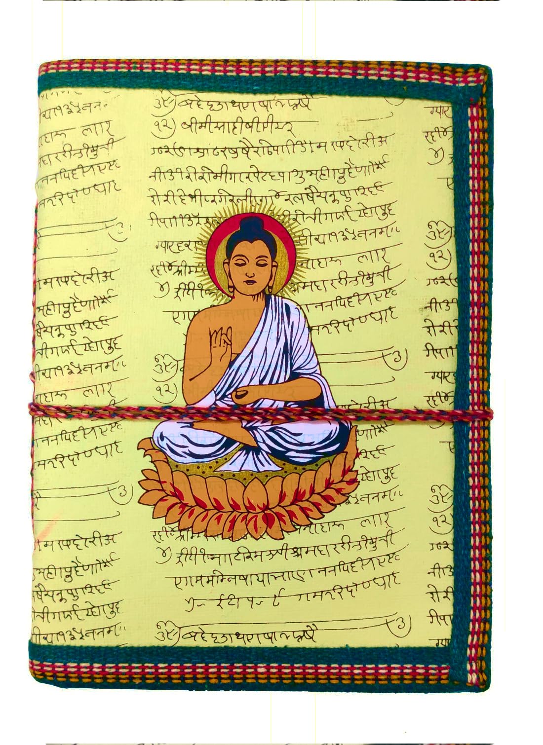Purpledip Handmade Paper Diary Journal: Gautam Buddha (10961)-image-24