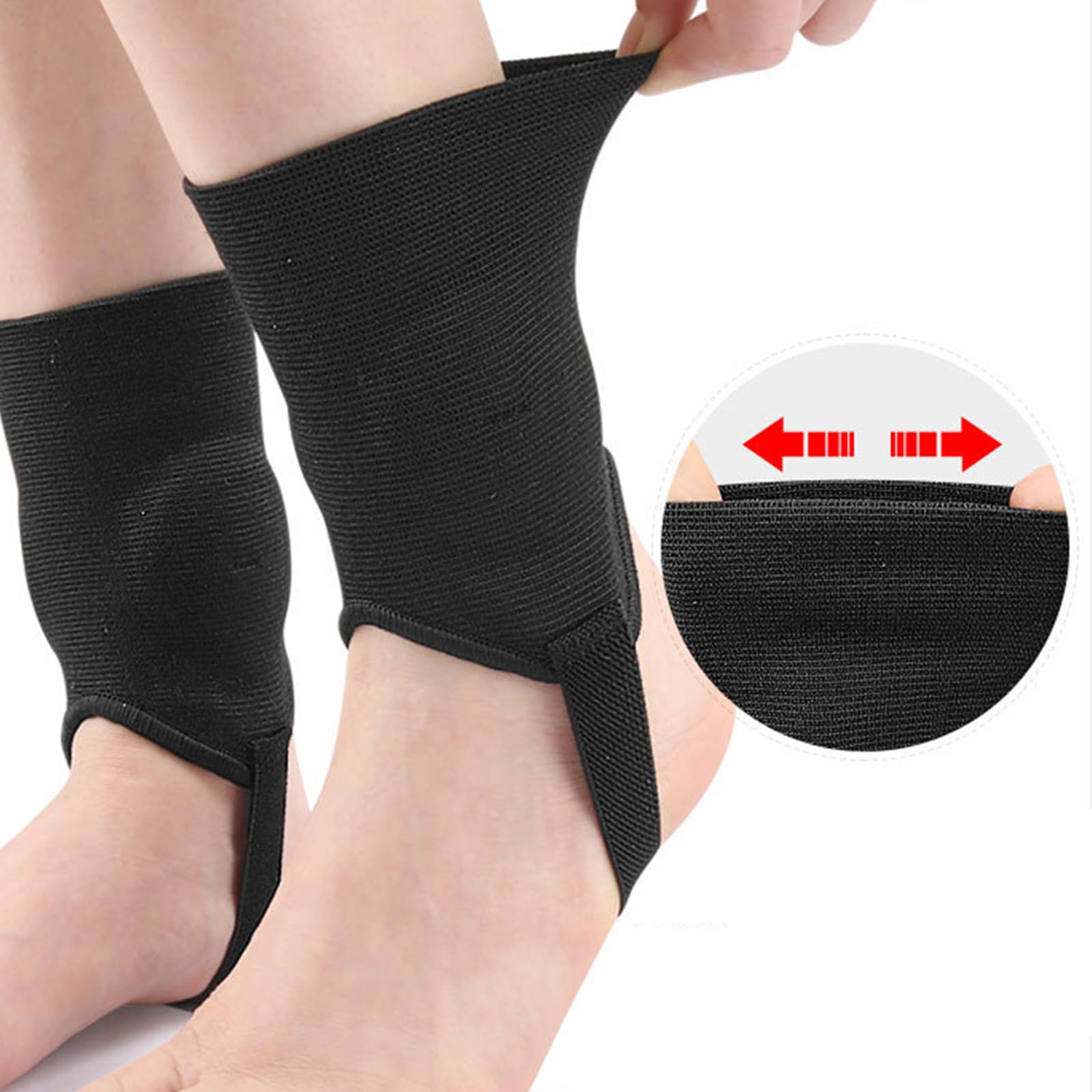 Manchon de compression respirant pour cheville pour baseball, basket-ball, football, course à pied