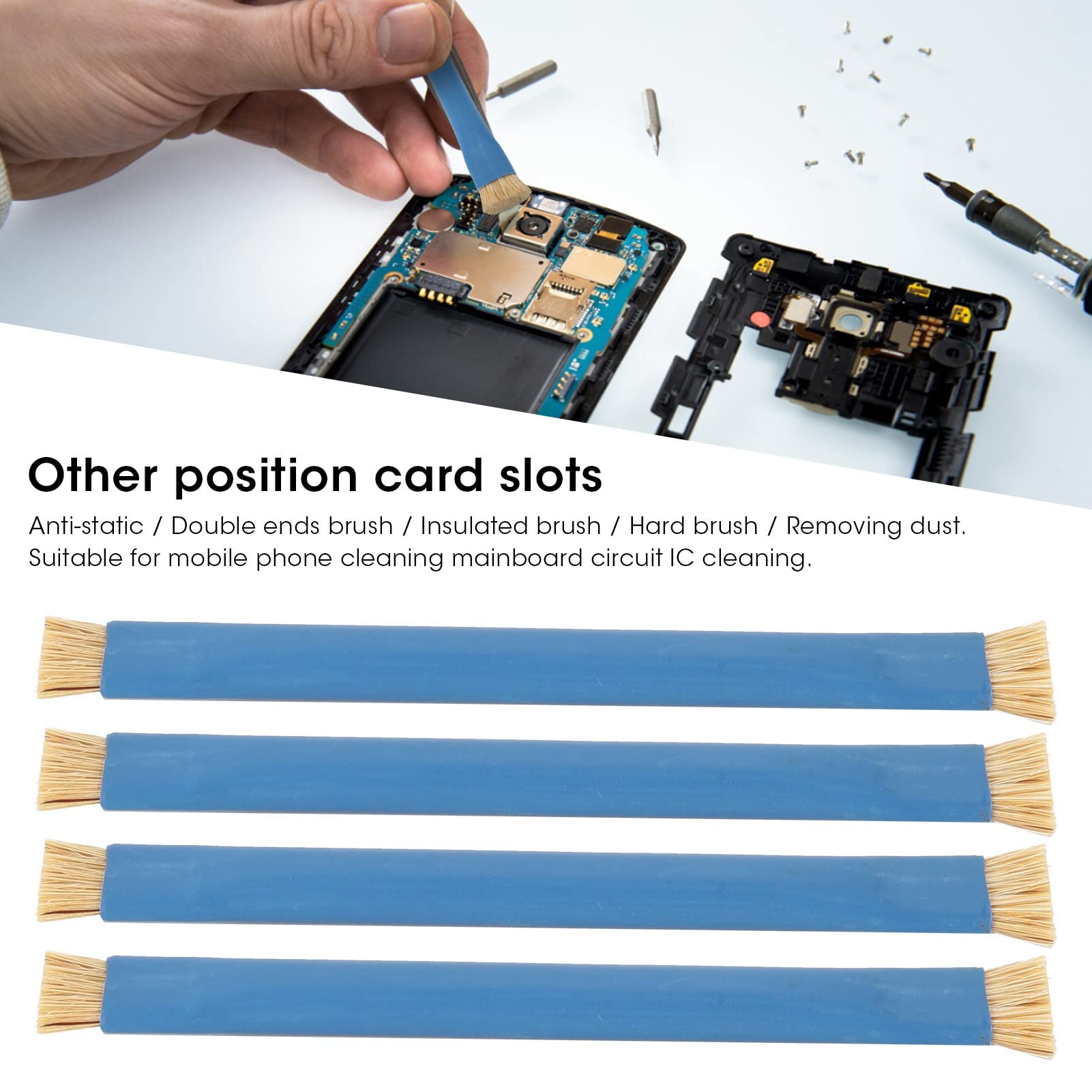 Flux Remover Brushes - Clean PCBs & Electronics -3 Flux Remover Brushes - Clean PCBs & Electronics -3