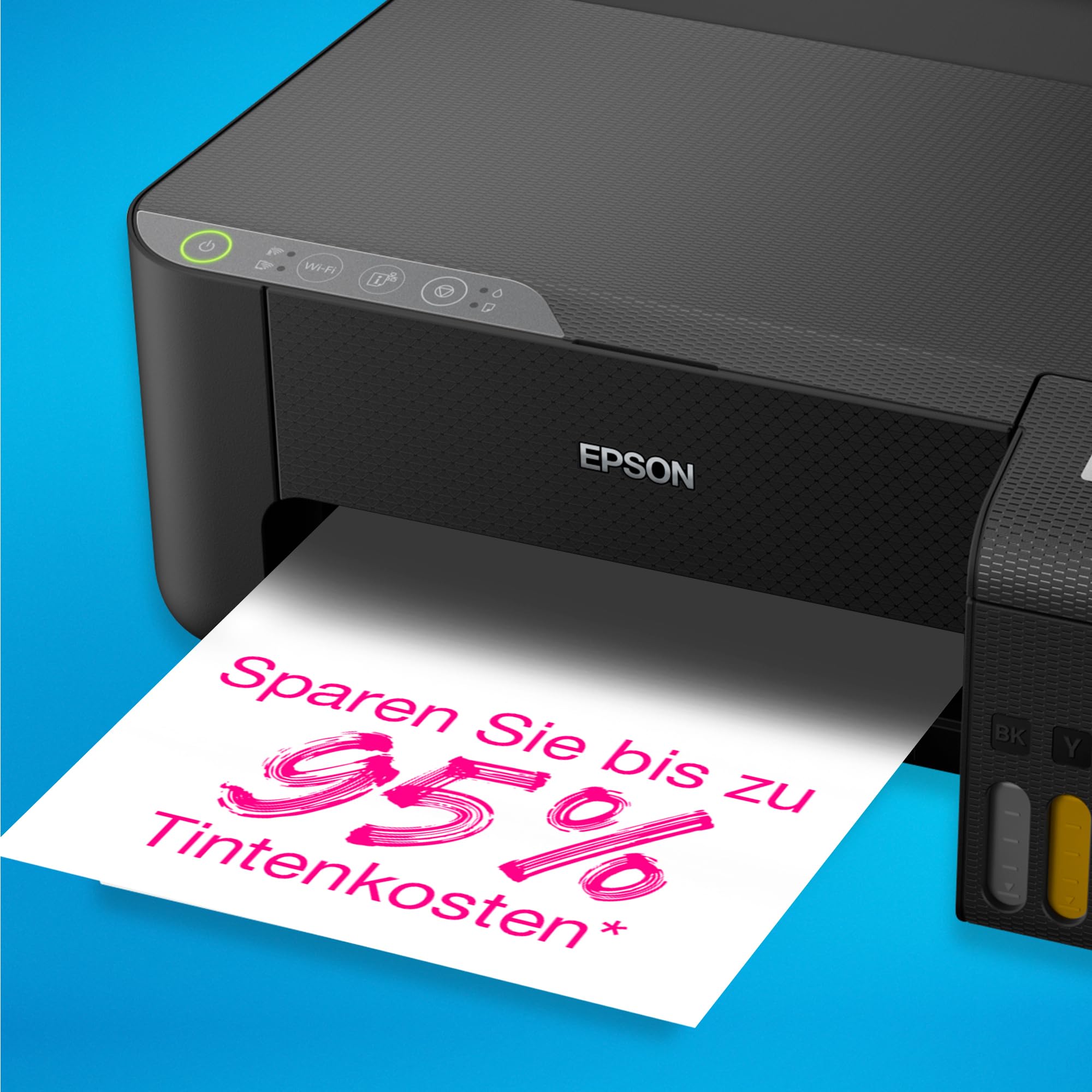 Epson EcoTank ET-1810 A4-Wi-Fi-Tintentankdrucker, mit einem im Lieferumfang enthaltenen Vorrat an Tinten von bis zu 3 Jahren