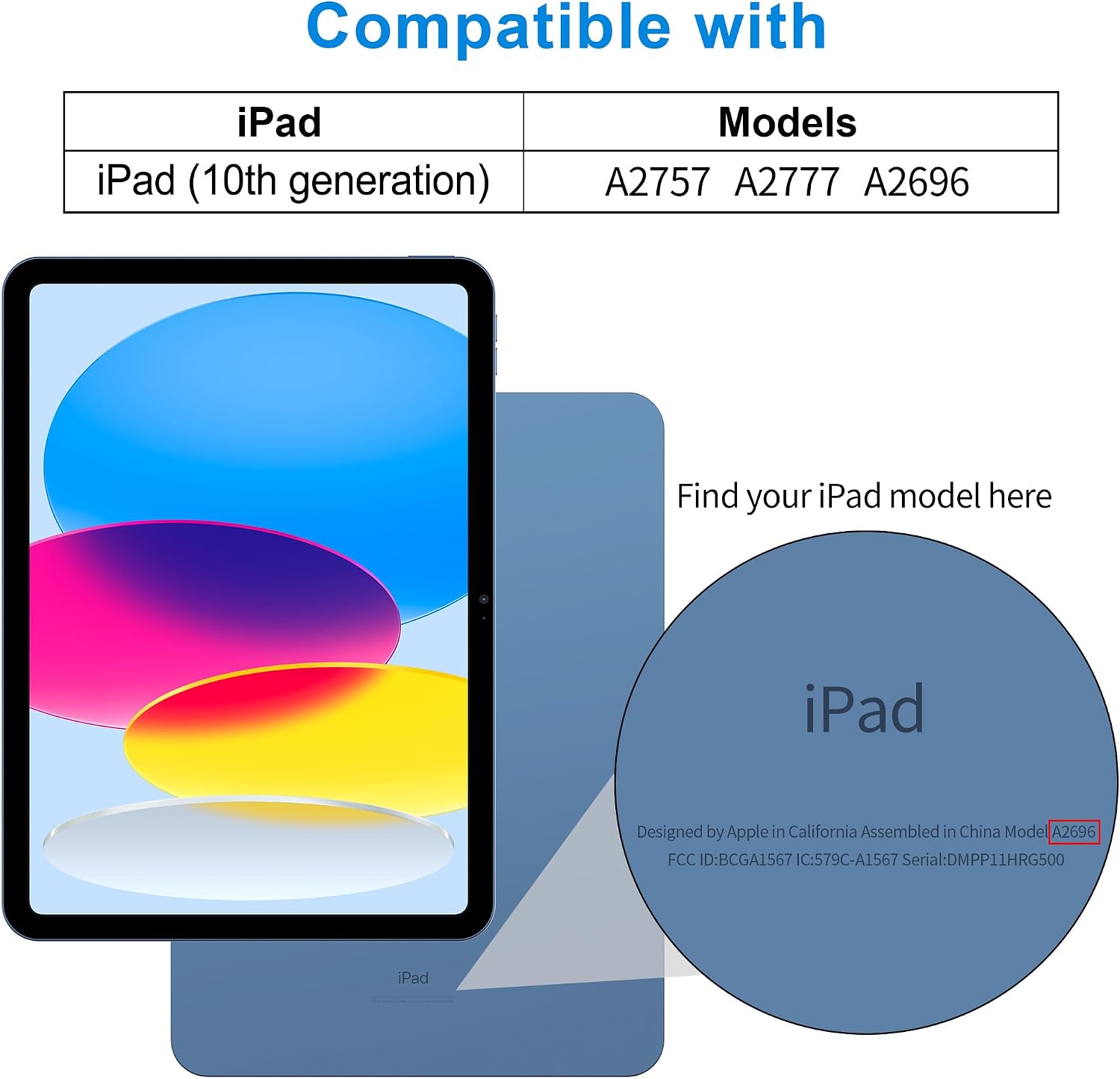 4youquality 2-Pack for iPad (A16) 11th & 10th Generation Screen Protector - Mise en situation et utilisation