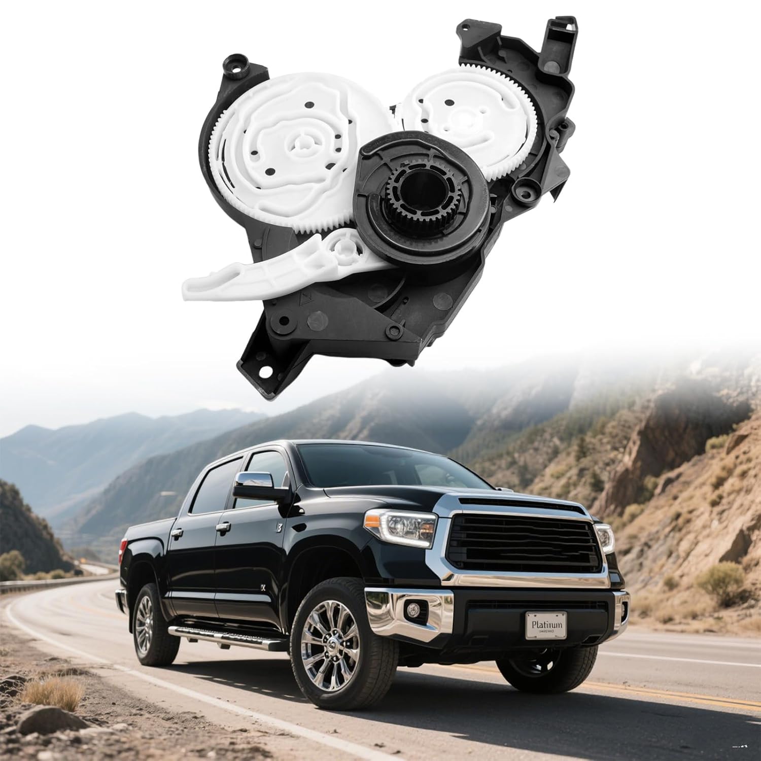 HVAC Blend Door Actuator Replacement for 87106-0C140 871060C140 Fit for Toyota Tundra 2007–2021 Sequoia 2008–2022 Limited Platinum SR5 A/C Heater Air Mix Damper Servo Motor