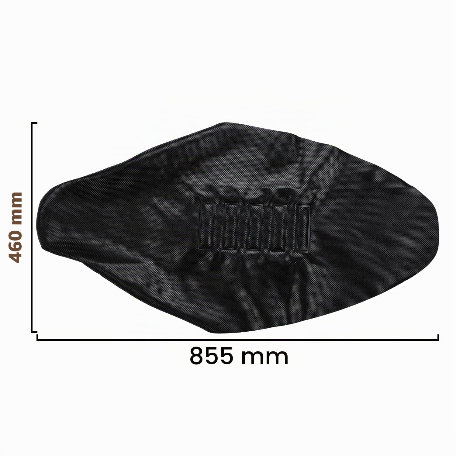 Housse de Selle Moto Large Universelle Tout-Terrain pour Enduro Noir | Format Large,Protection Selle, Usage Pit Bike Dirt Bike et Enduro, Housse de Siège for KTM EXC-F EXC, Beta RR-S, HM50, XT660