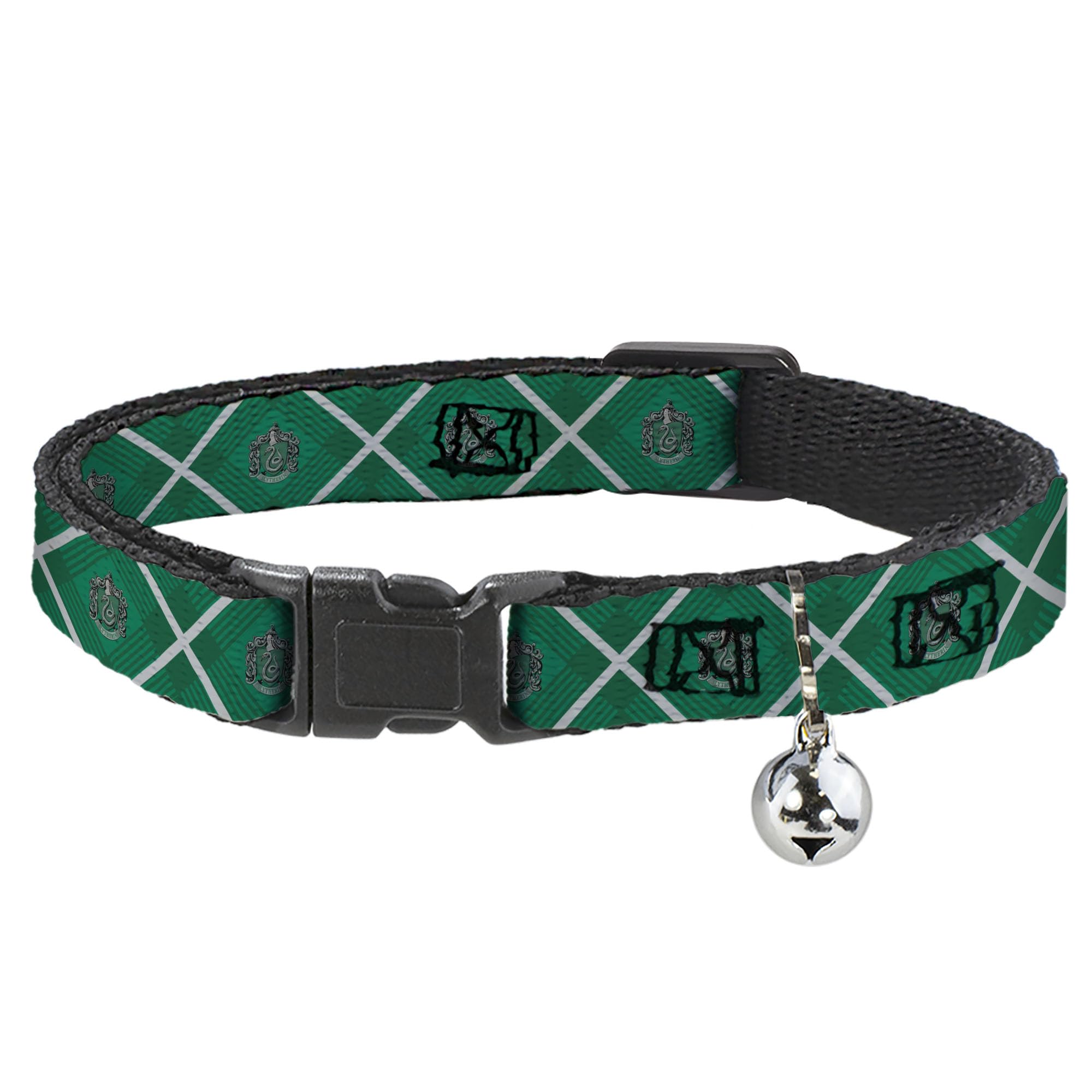 Collar de gato Harry Potter Slytherin ajustable que evita asfixias