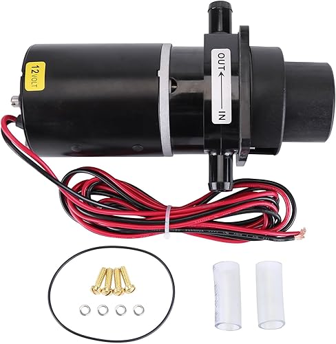 Miniatura 9 de PHEZEN Kit de montaje de bomba de inodoro marina de alto rendimiento compatible para J*absco 37010-series 12 voltios marinos y recreativos inodoros