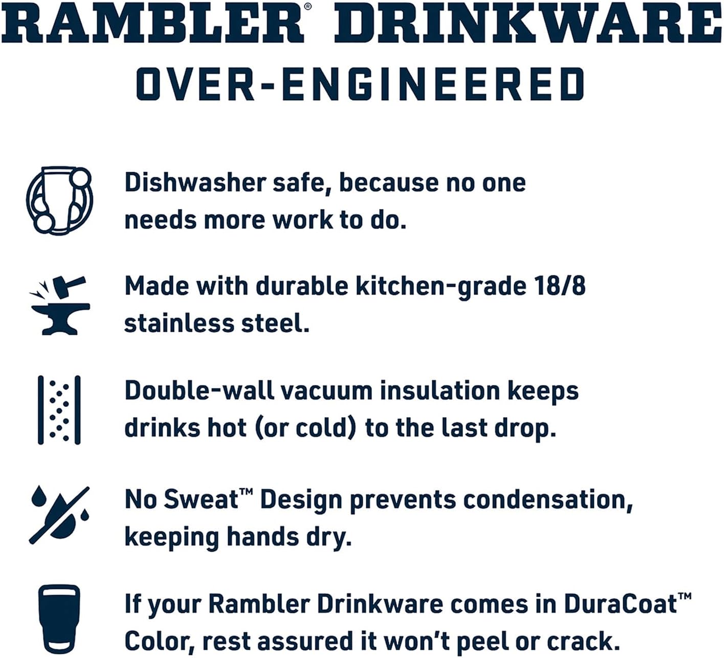 YETI Rambler 25 oz Tumbler with Handle and Straw Lid, Travel Mug Water Tumbler, Vacuum Insulated Cup with Handle, Stainless Steel, Papaya - Image 6