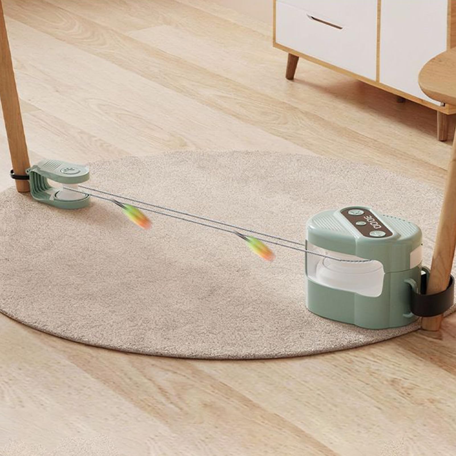 Juguete Automático Gato Ratón Automático Con Actividades De Cinta De Correr | Entretenimiento Estimulante Para Mascotas Con Velocidad Ajustable Para Tiempo En Solitario En