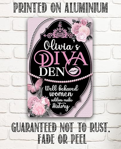 Vista 113 de She Shed Sign - Blue - Metal Sign - Use Indoor/Outdoor Shed Art - She Shed Decor Gift, Funny Birthday Gifts for Women, Metal Shed Signs, Diva Den