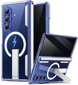 Vihibii for Samsung Galaxy Z Fold 7 Case, Privacy Screen Protector, Clear
