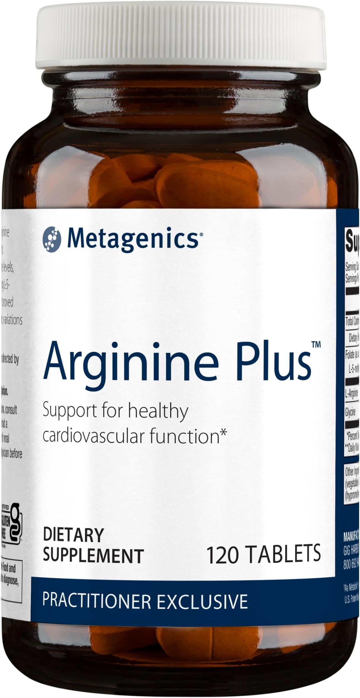 MetagenicsArginine Plus, 120 Count