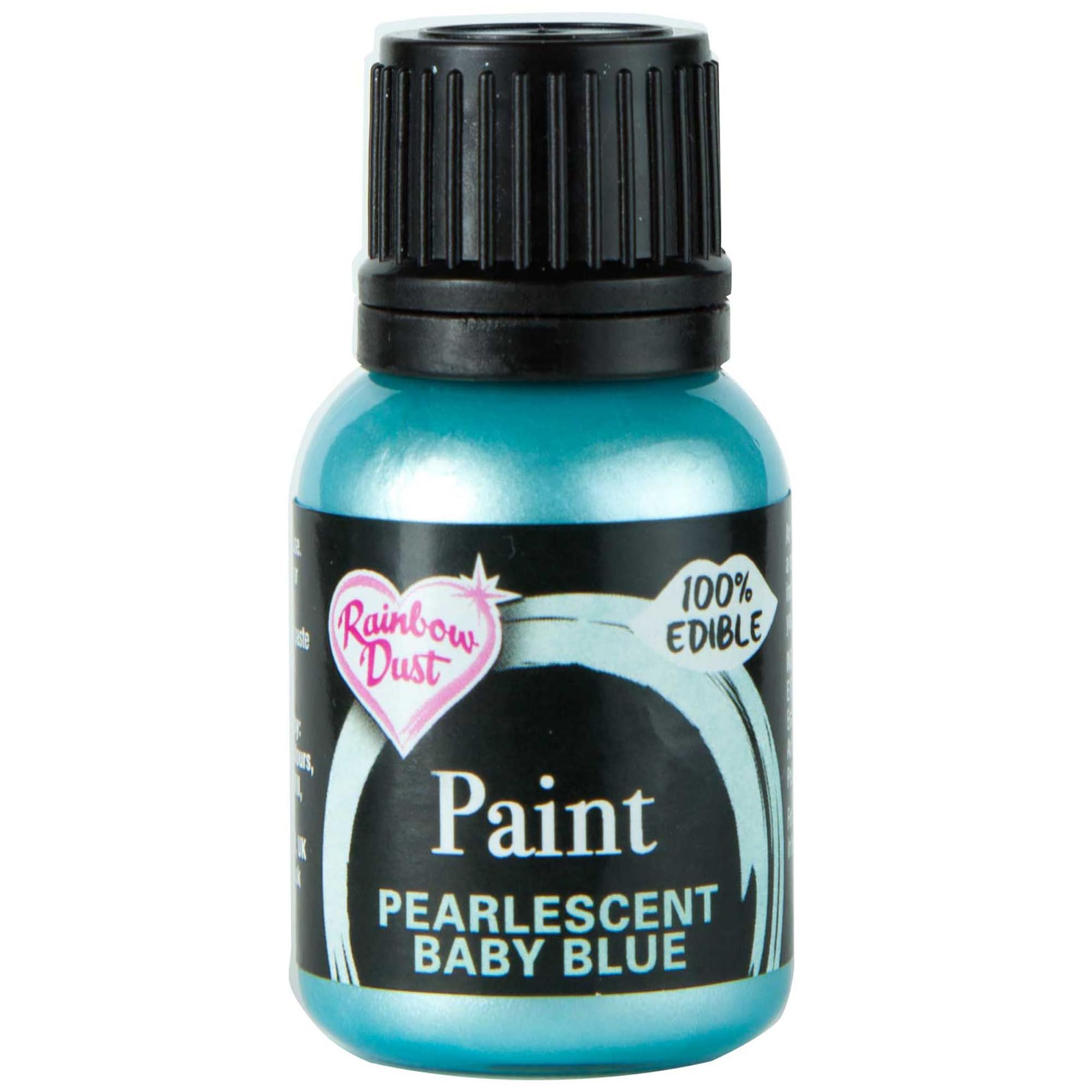 Rainbow Dust Edible Food Paint (Pearlescent Baby Blue)