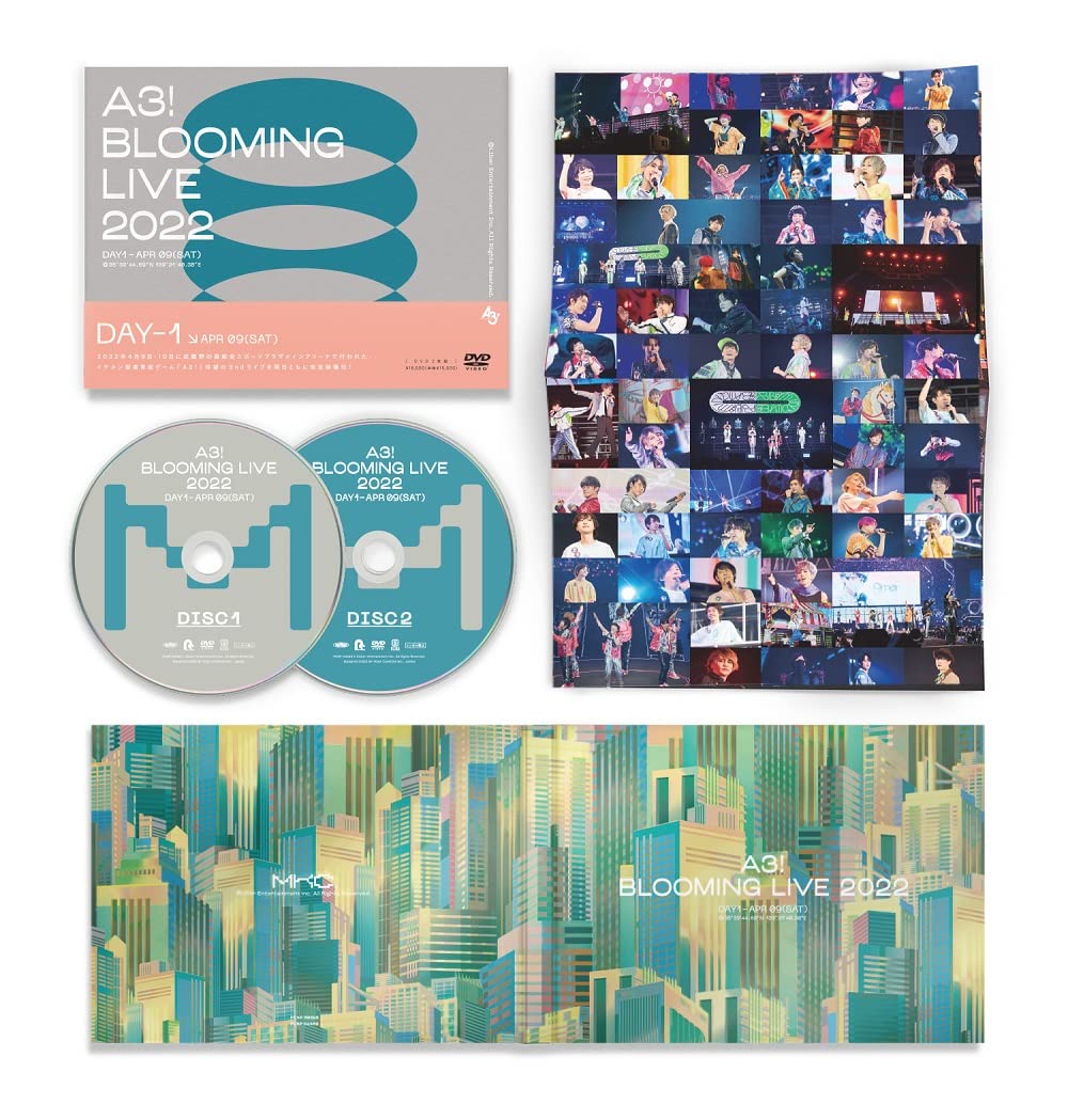 Amazon.co.jp: A3! BLOOMING LIVE 2022 DAY1 DVD(特典なし