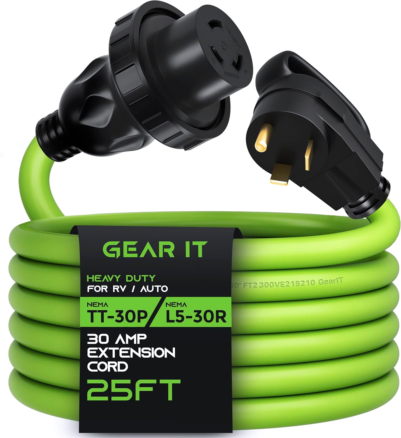 30-Amp Extension Cord For Dryer And EV, 125/250-Volt, 4