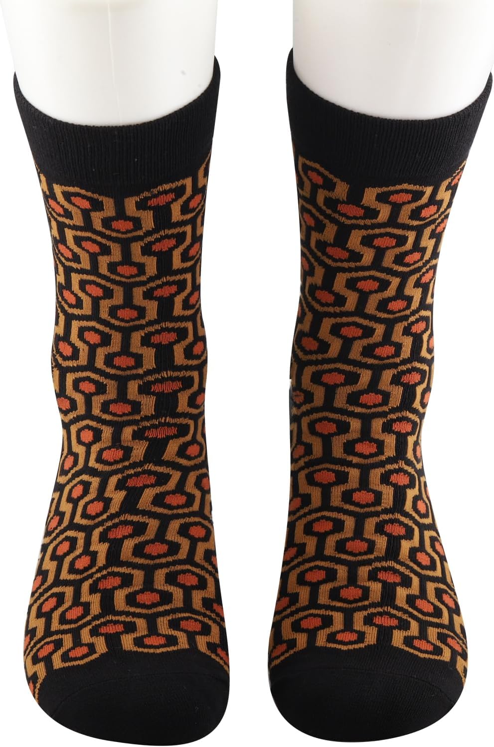 GJTIM Horror Movie Inspired Gift Halloween Party Gift Overlook Hotel Carpet Horror Socks for Scary Movie Lover