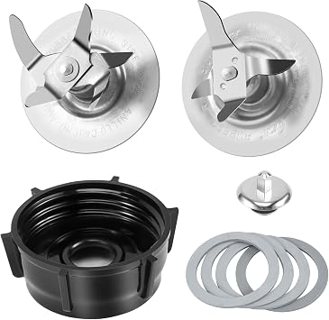 Replacement for Oster & Ostalizer Blender Ice Blade 4980 4961 Gasket Coupling Stud Slinger