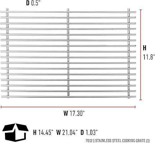 Miniatura 3 de Weber Rejilla de cocción de acero inoxidable, plata