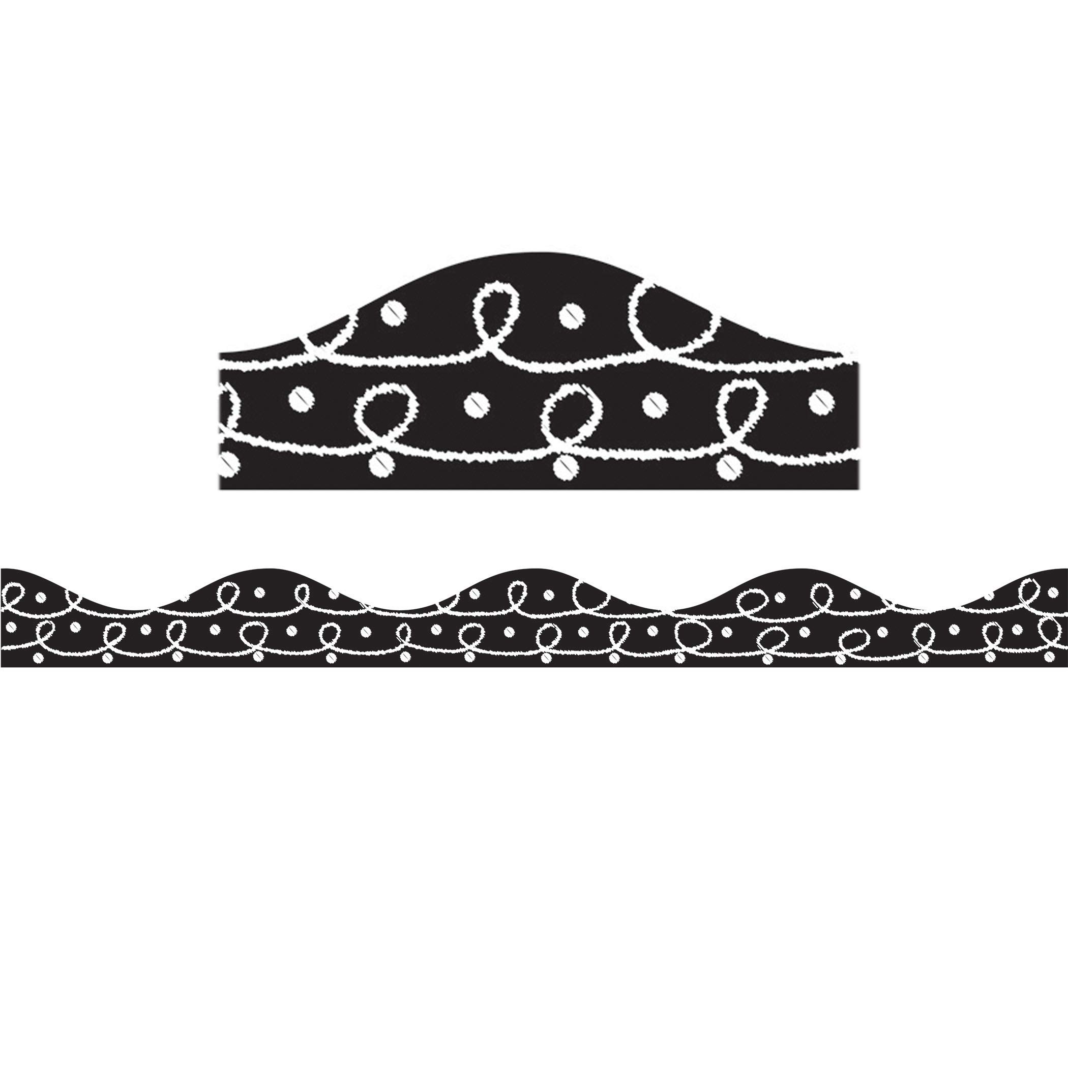 ASHLEY PRODUCTIONS Reusable Magnetic Border Scribble Chalk, 1