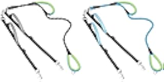 XiaZ Double Dog Leash for Two Dogs, No Tangle with 360° Swivel & 4 Comfortable Handles, Heavy Duty Dual Dog Leashes with Highly Reflective Rope, Adjustable Split Leash for Small Medium Dogs